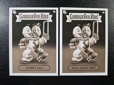 Conjunto de 2 cartões Sepia Parallel Terrifier Art the Clown Garbage Pail Kids  comprar usado  Enviando para Brazil