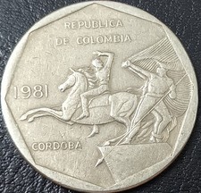 Colombia grossa moneta usato  Rho