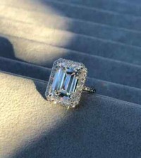 6.10ct emerald cut for sale  Fort Worth