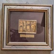 Quadro lastra argento usato  Bari