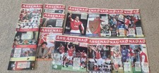 Arsenal home programmes for sale  ST. ALBANS
