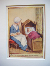 Vintage nursery print for sale  TELFORD