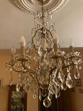 Lampadario cristallo boemia usato  Roma