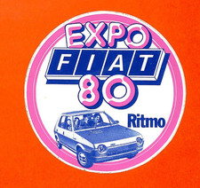 Sticker autocollant fiat d'occasion  Ouzouer-sur-Loire