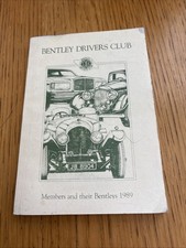 Bentley drivers club for sale  NELSON