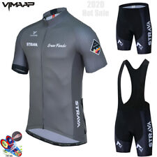 Usado, Conjunto de jersey de ciclismo respirável equipe corrida esporte bicicleta jersey curto bicicleta comprar usado  Enviando para Brazil