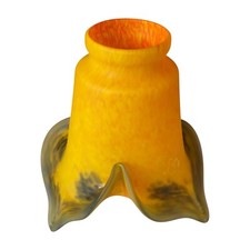 Tulipe luminaire verre d'occasion  Criel-sur-Mer