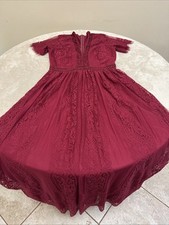 Woman red lace for sale  Charlotte