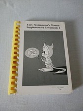 Unix programmer manual for sale  Bastrop