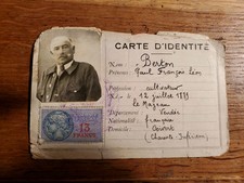 Ancienne carte identité d'occasion  Saujon
