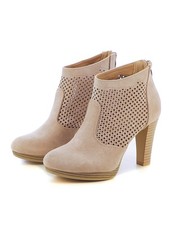 Tronchetti donna beige usato  Piazza Armerina