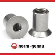 Hülsenmutter senkkopf m10 gebraucht kaufen  Uelzen