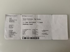 Biglietto basket vanoli usato  Pasian di Prato