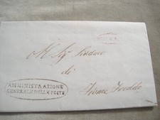 Prefilatelica 1857 poste usato  Bologna
