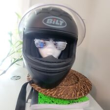 Capacete de motocicleta modular BILT Evolution tamanho médio preto fosco - viseira ventilada comprar usado  Enviando para Brazil