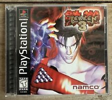 Tekken 3 PlayStation 1 PS1 Etiqueta Negra CIB Completo con Manual, usado segunda mano  Embacar hacia Argentina