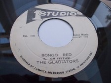 THE GLADIATORS - BONGO RED 7'' 1974 STUDIO ONE comprar usado  Enviando para Brazil