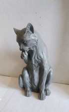 Grey cat statue for sale  Hagerstown