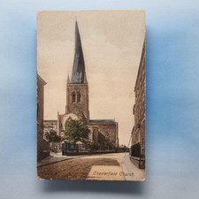 Chesterfield postcard c1910 for sale  TELFORD