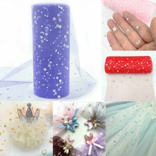 Rolo de tule Star Moon glitter 10 jardas 15cm tutu decoração de casamento faça você mesmo suprimentos para festa comprar usado  Enviando para Brazil