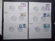 Lot enveloppes timbres d'occasion  France