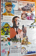Affiche charles gaulle d'occasion  Bormes-les-Mimosas