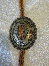 Bolo tie leather for sale  Redlands