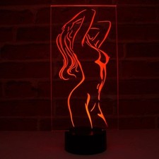Lampe illusion silhouette d'occasion  France
