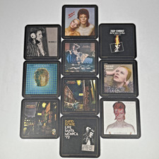 Porta-copos DAVID BOWIE cinco anos 1969-1973 capa álbum promocional nunca usado conjunto de 10 comprar usado  Enviando para Brazil