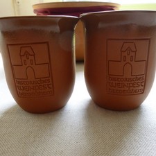 Tonbecher keramikbecher histor gebraucht kaufen  Sinzig