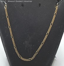 14k gold figaro chain for sale  Saint Louis