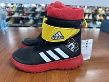 ADIDAS Winterplay DISNEY Mickey C Negro Blanco IG7189 Niños Botas 2Años Juventud Nuevas segunda mano  Embacar hacia Argentina