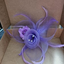 Light purple fascinator for sale  MILTON KEYNES