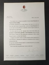 Lettera tessera del usato  Italia