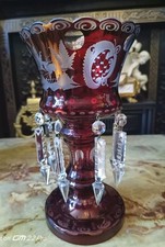 Antique bohemian ruby for sale  BLACKBURN