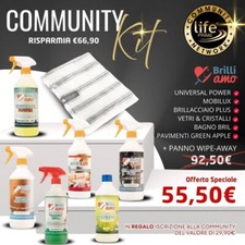 Detergenti pavimenti kit usato  Valenzano