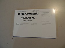 Parts catalog kawasaki d'occasion  Expédié en Belgium
