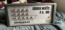 Simms watts 100 for sale  WOKING