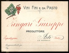 Listino prezzi vini usato  Italia