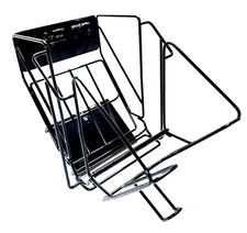 Dispensador de sacola de supermercado de metal plástico Unistar para produzir supermercado, preto novo em folha, usado comprar usado  Enviando para Brazil