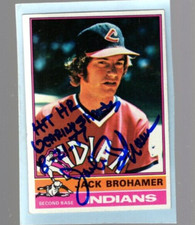 Shorts autografado Jack Brohamer Hit Homerun usando 8-21-77 adicionado White Sox 76, usado comprar usado  Enviando para Brazil