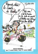 Cpm johnny hallyday d'occasion  Le Pontet