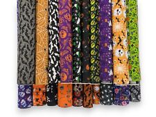 Halloween fabric polycotton for sale  COLCHESTER