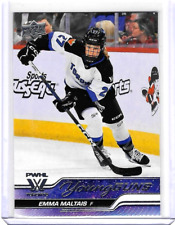 Cartão de novato EMMA MALTAIS 2024-25 UD PWHL Young Guns #59 Toronto Sceptres YG RC comprar usado  Enviando para Brazil