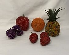 Vintage beaded fruit for sale  Milton