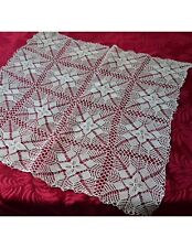 Handmade knitted tablecloth d'occasion  Expédié en Belgium