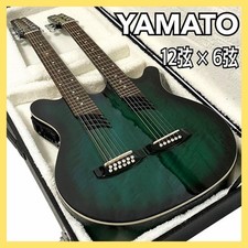 Guitarra acústica Yamato pescoço duplo 12 cordas 6 verde comprar usado  Enviando para Brazil