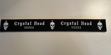 Usado, Barra de borracha Crystal Head Vodka trilho corredor tapete derramamento bartender 27" x 3.25" NOVO  comprar usado  Enviando para Brazil