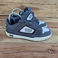 Tênis Vans Docket Skate Masculino Tamanho 6.5 Cinza Branco Língua Grande Camurça comprar usado  Enviando para Brazil