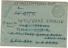 Kriegsgefangenenpost auma 1st gebraucht kaufen  Steinwiesen